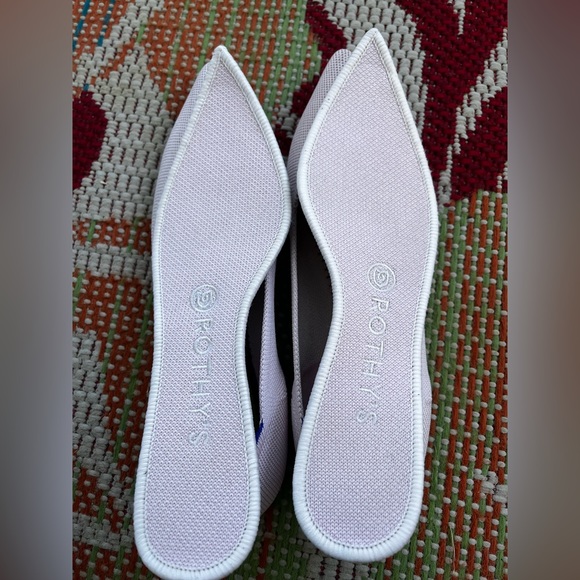 ❌SOLD❌ Rothy's Blush Points w tortoise soles retired ballet pink rose size 8 - Picture 3 of 6